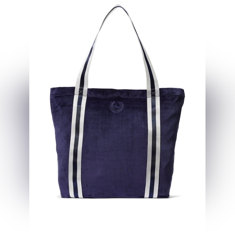 NWT Victoria's Secret Ribbed Velour Tote Bag